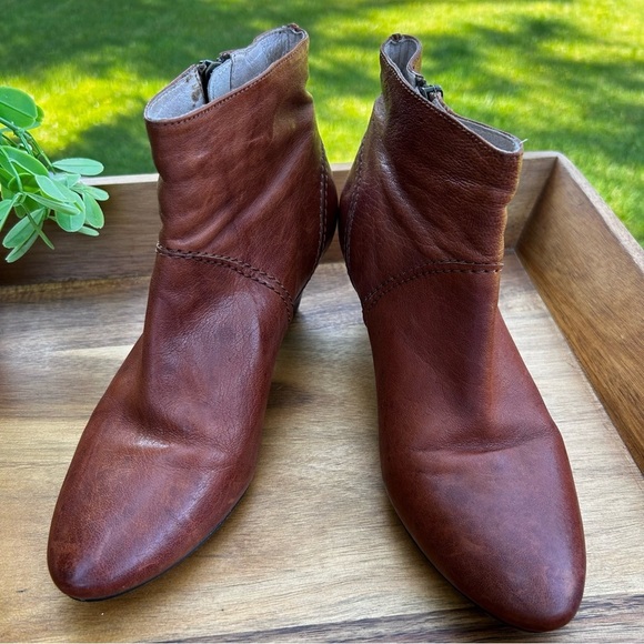 FRYE Steffi Ankle Bootie Side Zip Size 6.5 - Picture 12 of 15